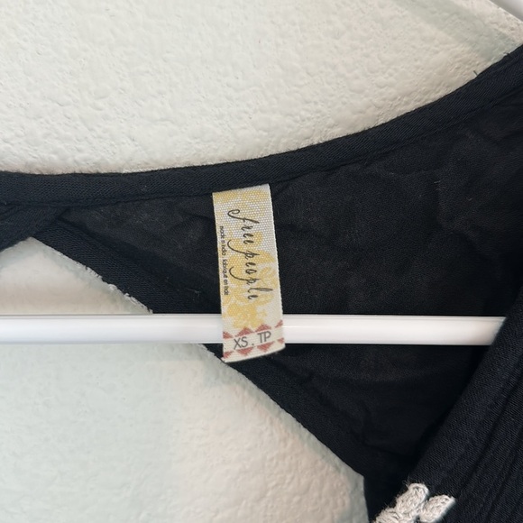 Free People Austin Mini Dress in Black - Picture 10 of 11